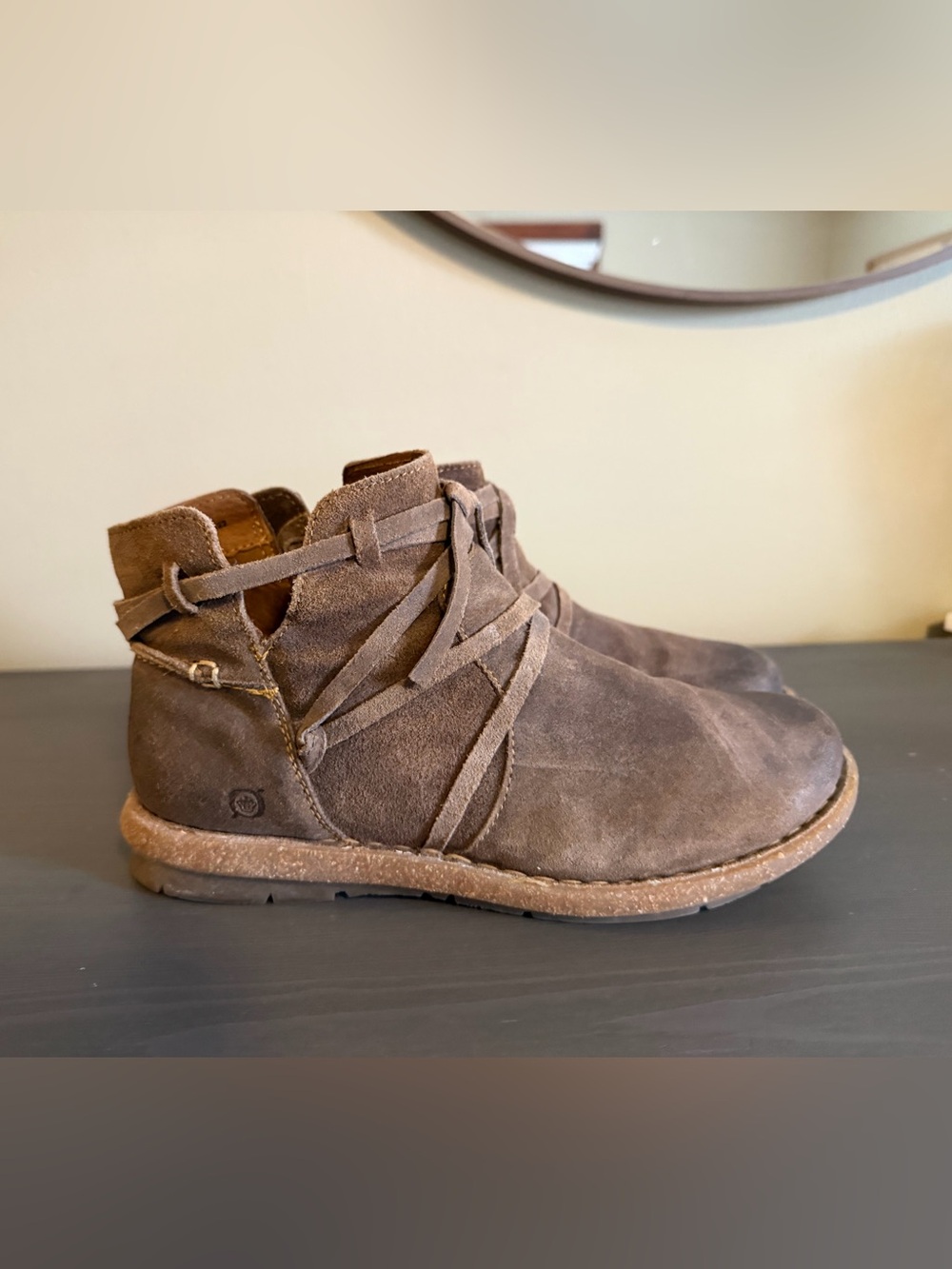 Born Tarkiln Suede Ankle Boots - Picture 5 of 9